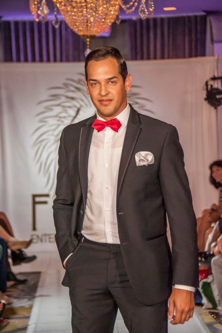 Orlando International Fashion Week (AKA Orlando Fashion Week). Model Christian Rivera